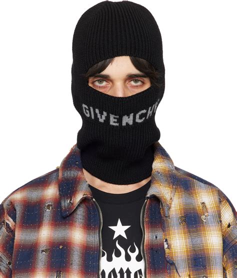 givenchy label hat|givenchy balaclava.